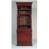 Image 1 : FINE MAHOGANY TWO PART ENGLISH STEPPED BOOKCASE…