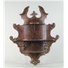 Image 1 : OUTSTANDING CONTINENTAL 19TH CENTURY WALL SHELF…