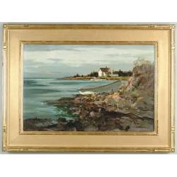 PAUL STRISIK (American, 1918-1998) "ANGEL COVE"…