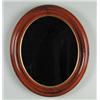 Image 1 : FINE SET OF THREE VICTORIAN OVAL WALNUT MIRRORS…