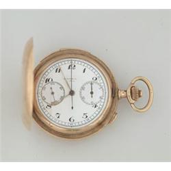 18K GOLD L. LEROY MINUTE REPEATER POCKET WATCH…