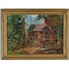 Image 1 : MAX KUEHNE (American, 1880-1968) THE FARMSTEAD…