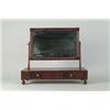 Image 1 : TWO DRAWER MAHOGANY CHEST TOP DRESSING MIRROR…