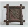 Image 1 : DIAMOND SHAPE CAST IRON FIRE MARK (L.I. CO.)…