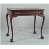 Image 1 : MAHOGANY BALL AND CLAW FOOT ONE DRAWER TABLE…