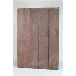CONNECTICUT BUTTERNUT ONE DOOR RED CUPBOARD…