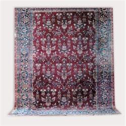 FINE SAROUK/KASHAN ROOM SIZE ORIENTAL RUG…