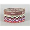 Image 1 : COLORFUL MIC-MAC DECORATED OVAL QUILL BOX…