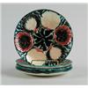 MAJOLICA: FOUR SEAFOOD PLATES BY WEDGWOOD…