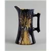 Image 1 : MAJOLICA: LARGE SHEAF OF WHEAT PITCHER…
