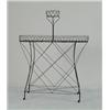 Image 1 : TWO TIER FRENCH STYLE WIRE PLANT STAND…