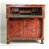 Image 1 : MAHOGANY CLASSICAL BUTLER’S SECRETARY…