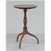 Image 1 : DISH TOP TIGER MAPLE SPIDER LEG STAND…