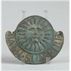Image 1 : GILT METAL FIRE MARK “BATH-SUN-FIRE”…