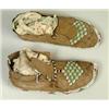 Image 1 : PAIR OF SIOUX BEADED MEN’S MOCCASINS…