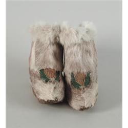 PAIR OF INUIT/ALASKAN MOCCASIN/BOOTS…