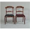 Image 1 : PAIR OF WALNUT VICTORIAN SIDE CHAIRS…