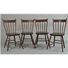 SET OF FOUR RODBACK WINDSOR CHAIRS…