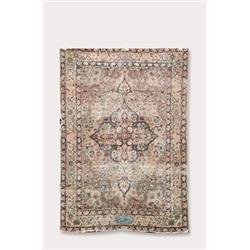 SIGNED ANTIQUE PERSIAN SCATTER RUG…