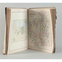 BOOK: STATE ATLAS OF MAINE 1898-9…