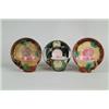 Image 1 : MAJOLICA: THREE CUPS AND SAUCERS…