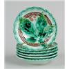 Image 1 : MAJOLICA: SET OF SIX SMALL BOWLS…