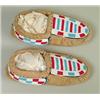 PAIR OF PRAIRIE BEADED MOCCASINS…