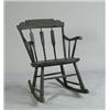 Image 1 : PAINTED ARROW BACK ROCKING CHAIR…