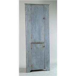 DIMINUTIVE BLUE CORNER CUPBOARD…