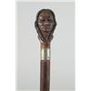 Image 1 : CANE: CARVED WOOD COLLEGE CANE…