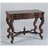 Image 1 : MAHOGANY CLASSICAL CARD TABLE…