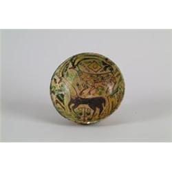 EARLY DECORATED ISLAMIC BOWL…