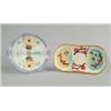 Image 1 : MAJOLICA: TWO SERVING PLATES…