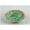 Image 1 : MAJOLICA: LOW FOOTED COMPOTE…