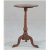 Image 1 : ROUND QUEEN ANNE CANDLESTAND…