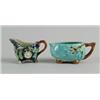 Image 1 : MAJOLICA: TWO SMALL CREAMERS…