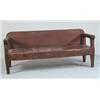 ANTIQUE RED COUNTRY SETTEE…
