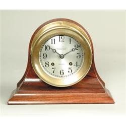 CHELSEA SHIP’S BELL CLOCK…