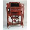 Image 1 : FINE CARVED CURIO CABINET…