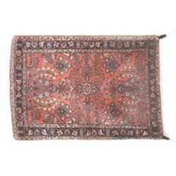 SMALL ORIENTAL SAROUK MAT…