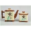 Image 1 : MAJOLICA: PARTIAL TEA SET…