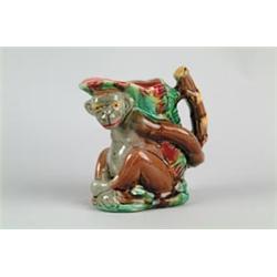 MAJOLICA: MONKEY PITCHER…