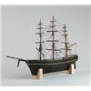 Image 1 : ANTIQUE WOOD SHIP MODEL…