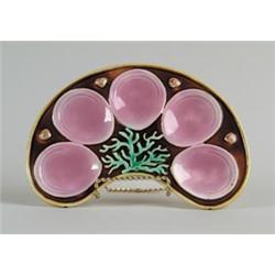 MAJOLICA: OYSTER PLATE…