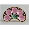 Image 1 : MAJOLICA: OYSTER PLATE…
