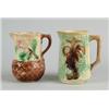 Image 1 : MAJOLICA: TWO PITCHERS…