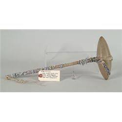 SIOUX BEADED WAR CLUB…