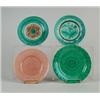 Image 1 : MAJOLICA: FOUR PLATES…