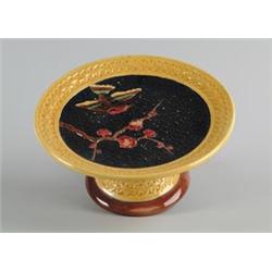 MAJOLICA: CAKE STAND…