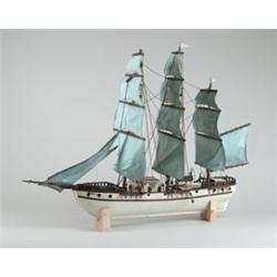 WOOD SHIP MODEL…